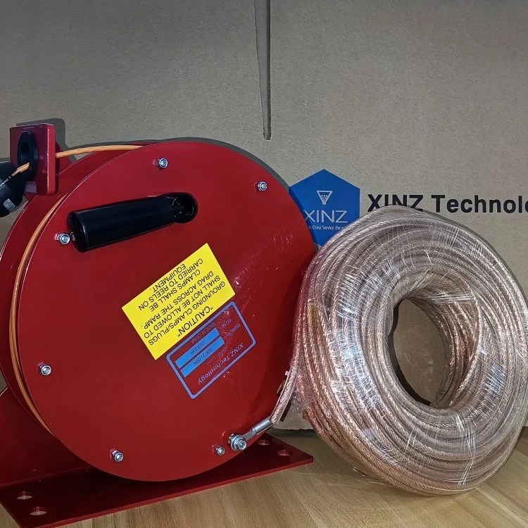 HAND OPERATED GROUNDING CABLE REEL HAND OPERATED GROUNDING CABLE REEL